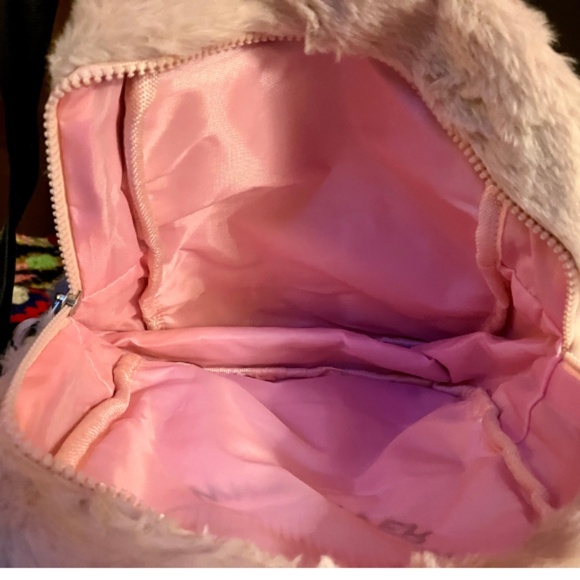 Stitch Disney Soft Backpack  2 zippers - top & side -11" Wide & 10.5" Tall About - Picture 6 of 6